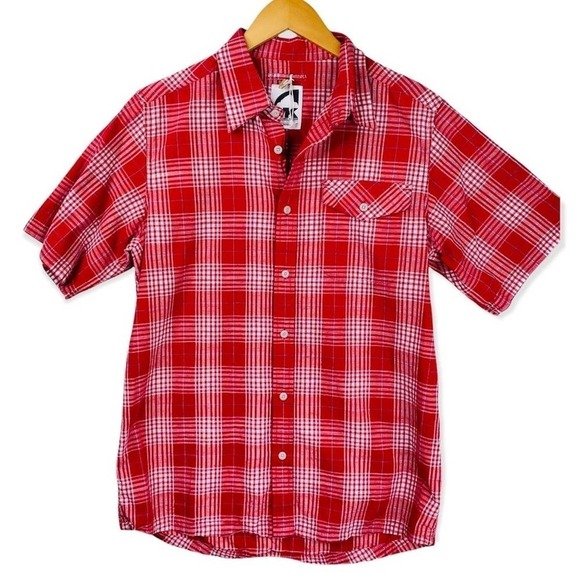 New Mountain Khakis Horizon Short Sleeve Shirt-Small - Picture 1 of 4